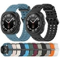 Compatible with Samsung Galaxy Watch 7 Ultra 47mm Band (2024), Silicone