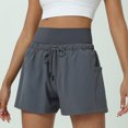thumbnail image 5 of ALO yoga Fitness Pants Women's Summer Loose High Waist Belly Contracting Sports Shorts Double Layer Anti-Exposure Casual Fitness Pants, 5 of 5