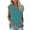 Sky Blue, variant on Hrsba Cute 2 Piece Outfits for Women,Print Short Sleeve Crew Neck Top with Lace Patchwork Summer Casual Outfits
