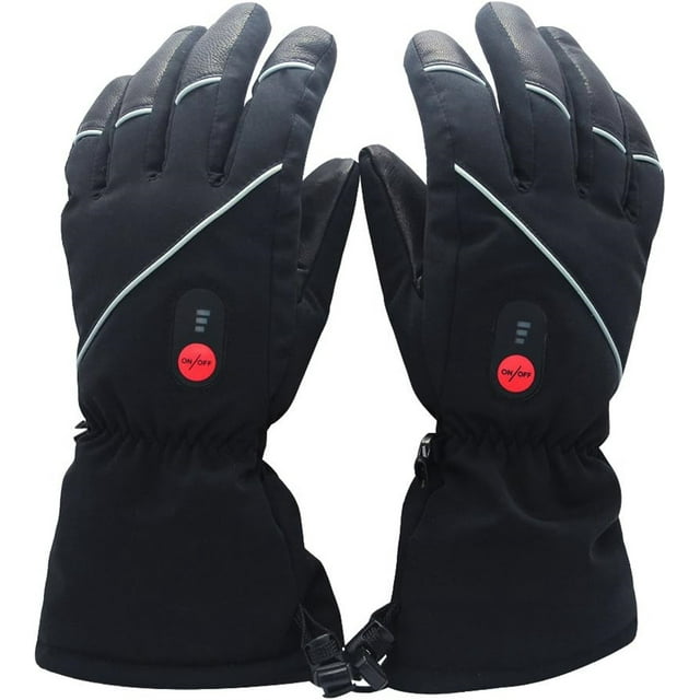 Savior Gants Chauffants pour Hommes et Femmes, Gants Électriques Chauffants Rechargeables, Adaptés au Travail Extérieur en Hiver, au Ski, au Cyclisme, à la Course, à la Randonnée, etc.