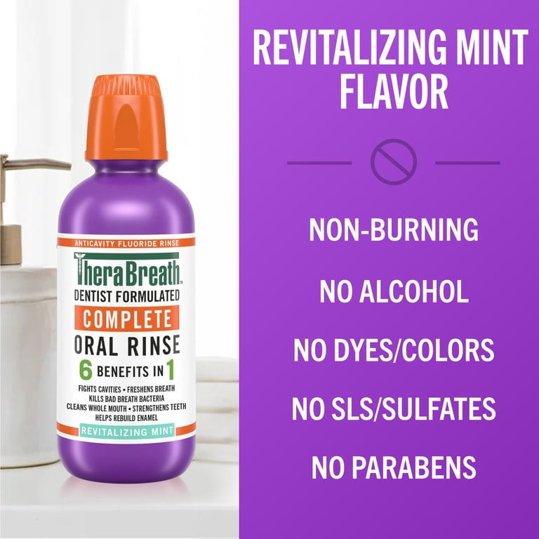 TheraBreath Complete Mouthwash, 6-in-1 Benefits photo 6