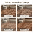 thumbnail image 7 of ODIKA 5'x7' Washable Area Rug Non-Slip, Chair-Friendly Boho Striped Central Chain Symmetrical Earthy Contrast Decor for Dining Room, Under Table, Home Office, 7 of 7