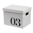 thumbnail image 1 of Storage Organizer Box, Mltipurpose Dustproof Dampproof Moving Storage Box Simple Large Capacity  For Living Room For Office No.3 Box,No.5 Box, 1 of 8