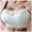 White, variant on Full Coverage Bra Underwear Bra Adjustment Bra Ladies Transparent and Breathable Short Size Cupless Bra, Style 2627, 38B
