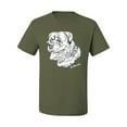 thumbnail image 2 of Rottweiler Dog Lover Pet Owner Animal Lover Graphic T-Shirt, Military Green, Small, 2 of 4