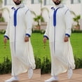 thumbnail image 5 of ZUARFY Fashion Long Sleeve Muslim Dresses Soft Abaya Robe Islamic Clothes Gifts for Men, 5 of 15
