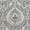Blue on Greyish Beige, variant on Curtainking Vintage Look Damask Printed Curtains for Bedroom Living Room Linen Textured Thermal Insulated Grommet Curtains, 50" x 84" 2 Panels, Blue on Greyish Beige