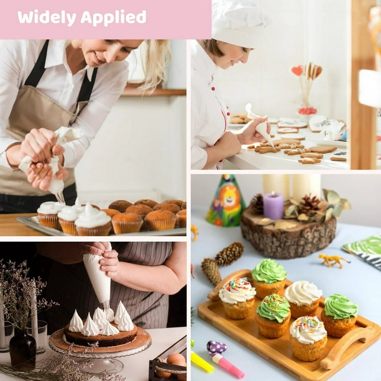 Clear cake 2024 decorating bags