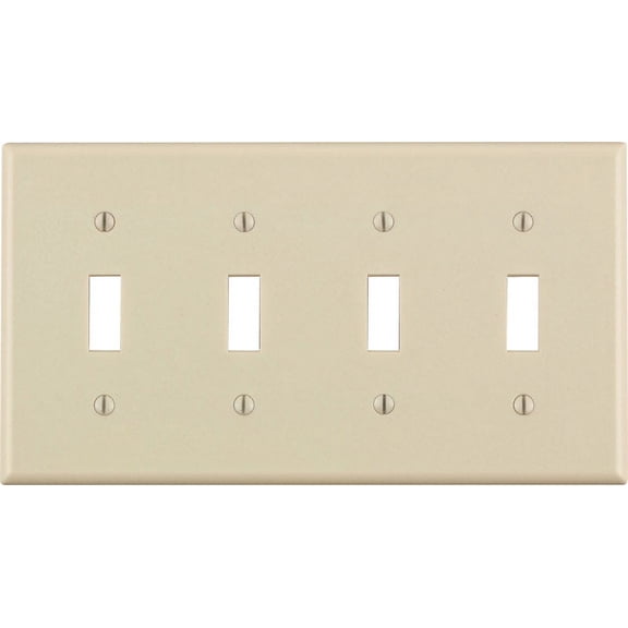 WALLPLATE 4G TOGGLE LA (Pack of 1)