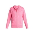 thumbnail image 5 of Time and Tru Women's and Women's Plus Zip Up Fleece Jacket with Hood, Sizes XS-4X, 5 of 5