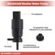 thumbnail image 4 of Bomba de limpiaparabrisas Unique Bargains No.8260A109 con tapón para Mitsubishi Lancer 2008 2009 2010 2011 2012 2013 2014 2015 2016 2017, 4 of 7