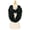 Black, variant on Premium Winter Thick Infinity Twist Cable Knit Scarf - Diff Colors