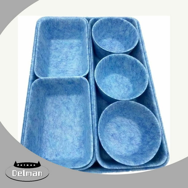 Desk Drawer Organizer, felt Drawer Organizers Foldable Drawer Dividers Separators Storage