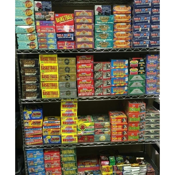 100 NBA Basketball Cards in Sealed Wax Packs Superior Sports