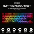 thumbnail image 2 of Set de teclas EPOMAKER Glintrix PBT Shine Through para teclado, 2 of 5