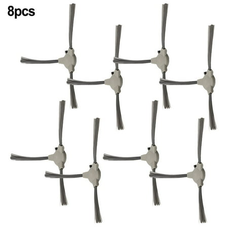 8pcs Side brushes for ROPVACNIC S1, for Tipdiy G90 for VIPSUN Z1 Robot Vacuum