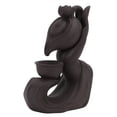 thumbnail image 3 of Emoshayoga Soporte para incienso de mano Zen, cascada para aliviar el estrés, material de arena púrpura, hecho a mano, simple, elegante, fácil de usar para dormitorio para oficina, 3 of 14