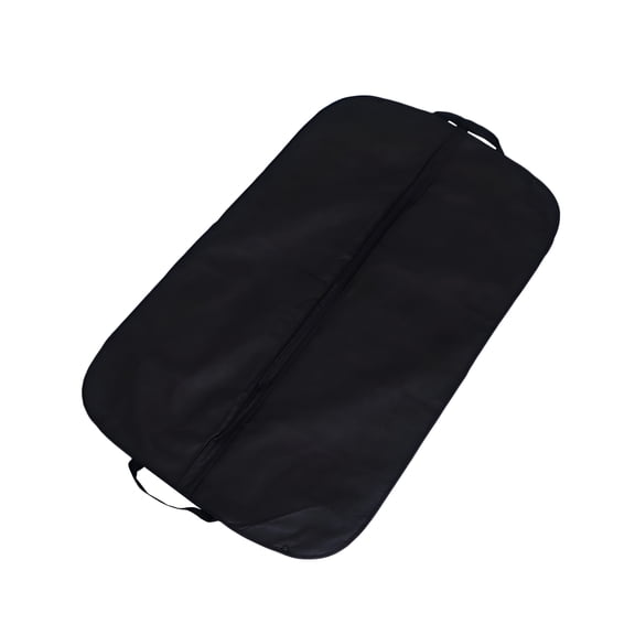 GASTROPOD Garment Bag Cover Non-Woven Fabrics Travel Suit Storage Carrier with Handles for Dress Coat Closet Organizer Business Trip (Black)