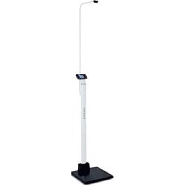 Cardinal Scales ICON-LXI Digital Clinical Scale With Sonar Height Rod AC adapter & Welch Allyn LXI