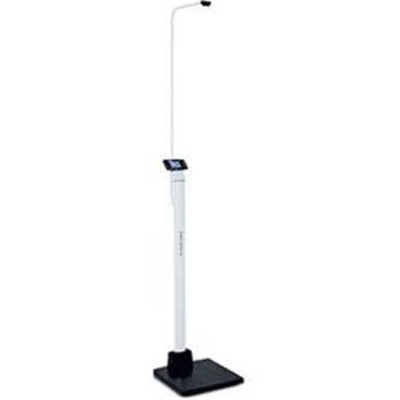 Cardinal Scales ICON-LXI Digital Clinical Scale With Sonar Height Rod AC adapter & Welch Allyn LXI