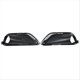 thumbnail image 4 of 1 Pair Front Bumper Fog Lamp Light Covers Bezel For Jeep, 4 of 5