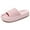 Pink, variant on Shower Shoes for Womens Mens Quickly Dry Soft Cushion Tick Sole Non Slip Slides Sandal Sandals Bathroom Indoor Outdoor Home