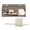 Beige, variant on Command Decor Metal Wall Shelf, Matte Black, Holds 5 lbs, 1 Shelf, 8 Large Adhesive Strips