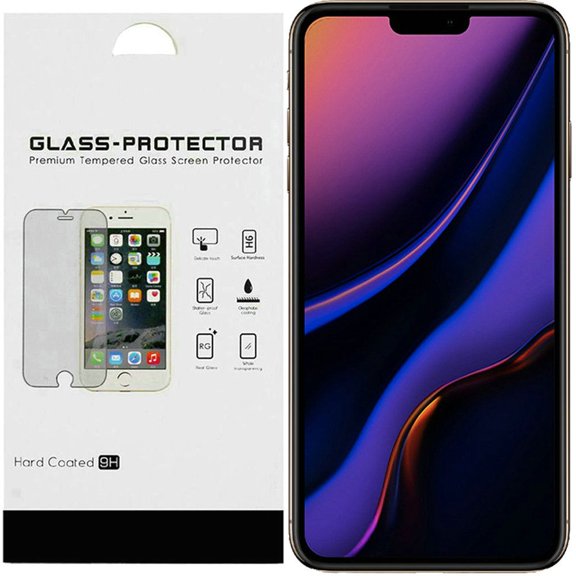 For Apple iPhone 11 PRO MAX / XS Max Tempered Glassin Bulk Cardboard Package