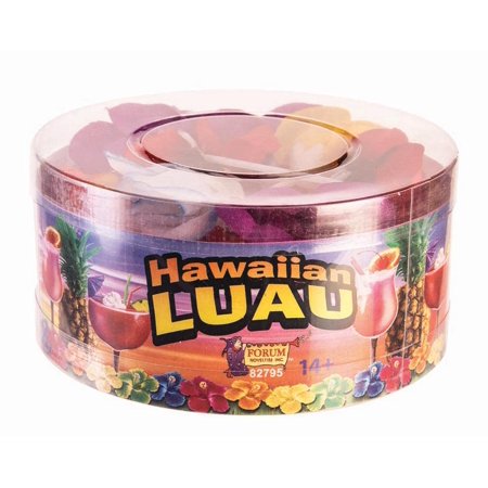 Forum Hawaiian Luau Flower Floral Summer 3" Cocktail Drink Picks, Multi, 24 CT