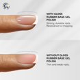 thumbnail image 3 of Esmalte en gel con base de goma GLOSS de 30 ml para una adhesión duradera, 3 of 7