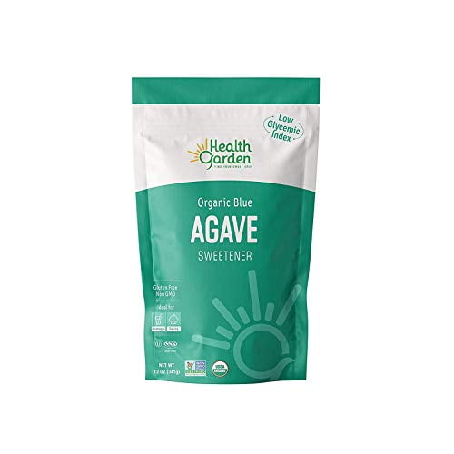 Health Garden Blue Agave Sweetener Crystals Organic Non GMO Low