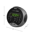 thumbnail image 3 of Radio despertador HANNLOMAX HX-129CR con cargador USB Bluetooth, 3 of 5