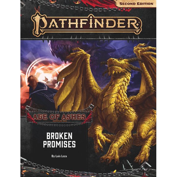 Pre-Owned Pathfinder Adventure Path: Broken Promises (Paperback) 1640781951 9781640781955