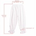 thumbnail image 5 of GRACEART Lady White Victorian Bloomers Gothic Pantaloons Ladies Renaissance Pettipants, 5 of 5