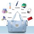 thumbnail image 3 of Bolso De Viaje MIMA 2 Backpack Maleta Deportiva De Gimnasio Impermeable Multifuncional Expandible Azul, 3 of 7