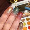 thumbnail image 4 of Paleta de sombras de ojos HUOGUO 63 colores Pigmented Shimmer, 4 of 5