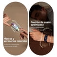 thumbnail image 3 of Xiaomi Smart Band 10, reloj inteligente, monitor de fitness, pantalla AMOLED de 1,72 pulgadas, batería de 21 días, resistencia al agua 5 ATM, SPO₂ y medición de frecuencia cardíaca, Color Rosa, 3 of 5
