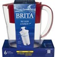 thumbnail image 4 of Brita Space Saver Pichet filtre à eau, Rouge, 4 of 6