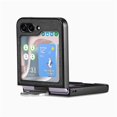 thumbnail image 2 of JUNSUNMAY Leather Skin PC Case For Samsung Galaxy Z Flip6, 2 of 5