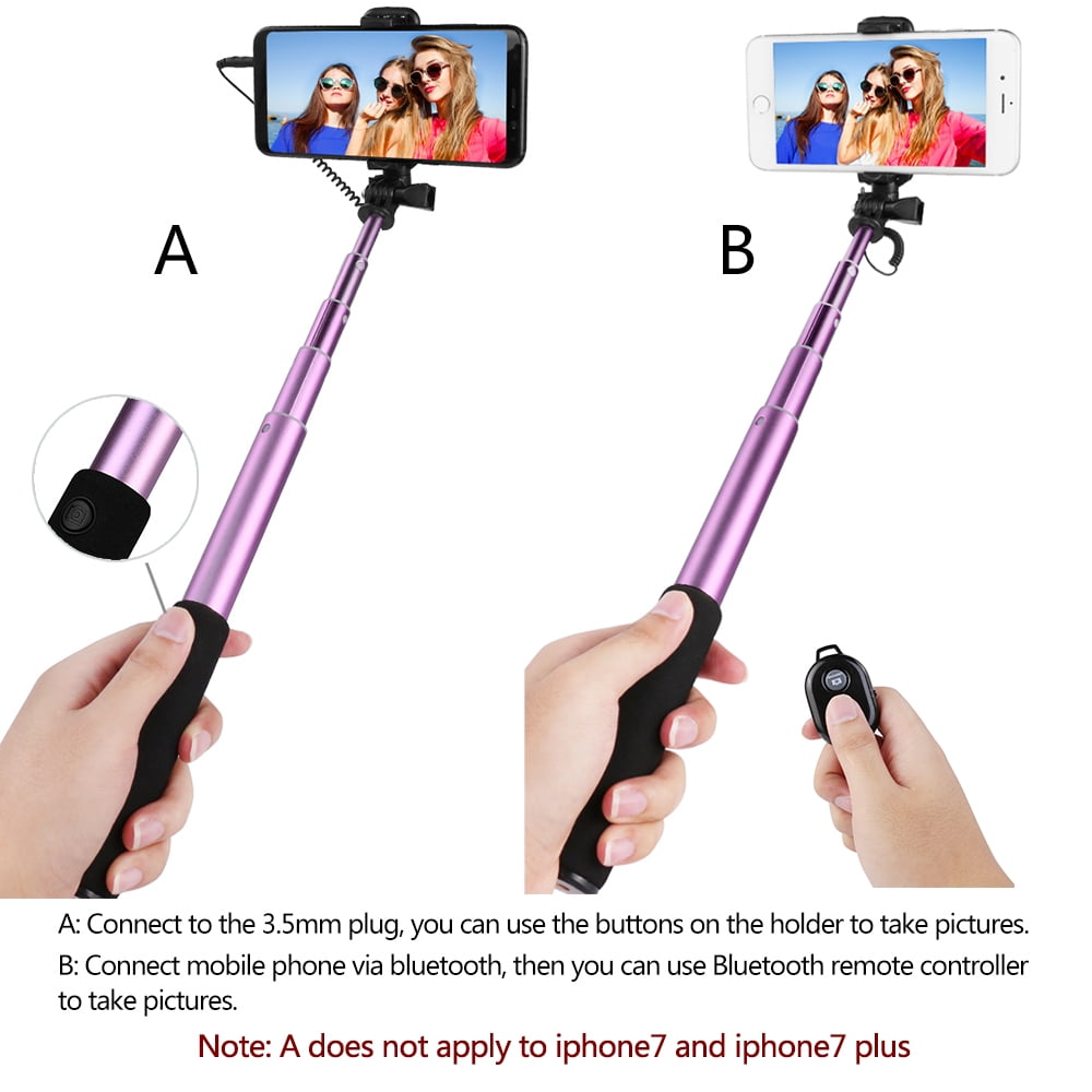 Sumaclife Universal Wireless Remote Control Selfie Stick And Mini Tripod