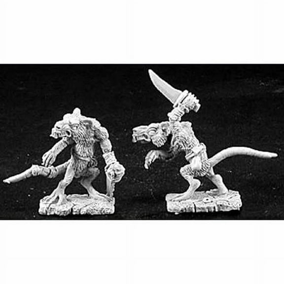Wererats Miniature Figurine 25mm Heroic Scale Dark Heaven Legends Reaper Miniatures