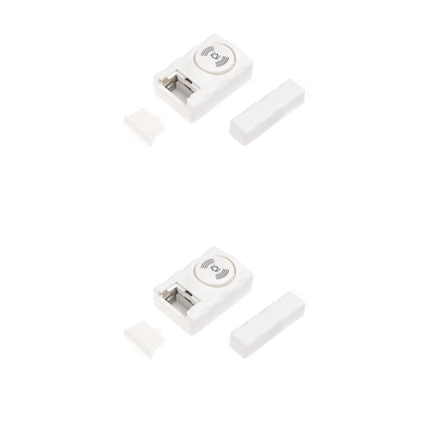 Riwesomey Alarma inalámbrica de la seguridad del sensor de la alarma de la entrada del hogar de la puerta de la ventana 105db 2piezas Riwesomey CBP013418