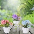thumbnail image 2 of Maison Concepts Artificial Carnation In White Pot Asstd - Set of 3 (5.5L X 5.5W X 6.7H), 2 of 3