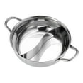 thumbnail image 3 of braveheart Quick Heat Hot Pot Cooker Hot Pot With Divider Effortless Cleanup And Fast Cooking For Gatherings Divided Pots Soup, 3 of 6