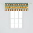 thumbnail image 2 of Ambesonne Tribal Window Valance, Native and Motif, 54" X 18", Multicolor, 2 of 3