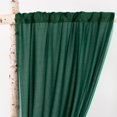 thumbnail image 3 of Cortina MLMW, color verde esmeralda, transparente, arco de boda, 74 x 610 cm, 3 of 6