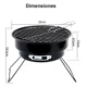 thumbnail image 2 of Mini Parrilla Portatil KITCHENES Asador Plegable De Carbon Camping, 2 of 4