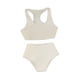 thumbnail image 4 of Conjunto de sujetador y pantalones cortos deportivos a escala 1/12, ropa ligera de moda para vestir en miniatura. Blanco, 4 of 9