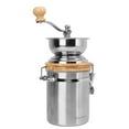 thumbnail image 3 of Moulin à Café Manuel, 304 en Acier Inoxydable Conçu Moulin à Café à Main Scellé pour le Bureau, 3 of 8