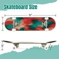 thumbnail image 2 of 31'' Complete Skateboard 7 Layer Canadian Maple Double Kick Deck Skateboards camouflage Skate Board for Beginner Adult Gifts, 2 of 5